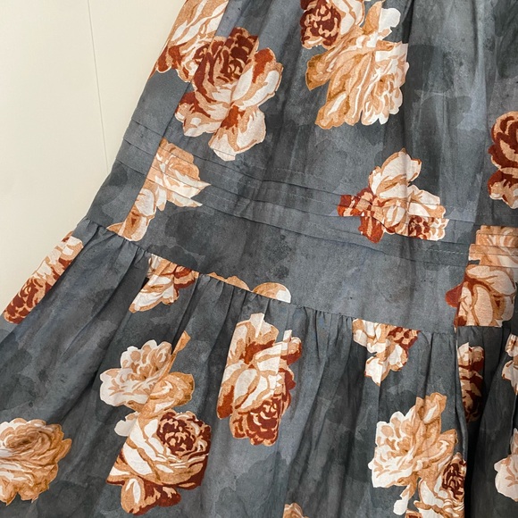 the westside Allora tiered midi skirt (XS) - Picture 5 of 10